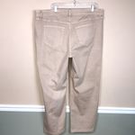 Lane Bryant  Women’s Flex Magic Waistband Mid-Rise Relaxed Straight Khaki Jeans Photo 6