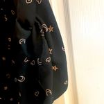 Torrid  Black Blouse with Pink Hearts and Crescent Moons Size 2X Photo 5