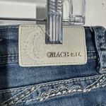 Grace in LA Jeans Women 31 Blue Bling Bootcut Med Photo 9