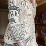 Newspaper Dress Size M Photo 2