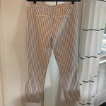 Gap NWT  Signature Skinny Ankle Blue & White Double Pinstripe Pants Women’s Sz 10 Photo 4