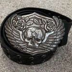 via spiga belt excellent cond XL can be made shorter Black Photo 0