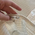 Newbury Kustom White Smocked Puff Sleeve Sundress Photo 3