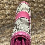 Coach  Signature Monogram Pink & Brown Wallet Photo 4