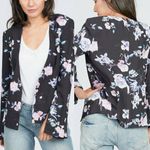 Stylestalker  Medium Floral Blazer Statement Sleeves Lightweight Trendy NWOT Photo 0