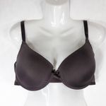 Adrienne Vittadini 38D Bra Plum Underwire Support Unpadded Adjustable Strap 883 Photo 1