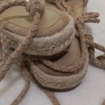 Joie  Ceasar Tan Suede Leather Gladiator Lace Up Espadrille Sandals NWOT Photo 8