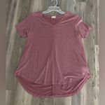 Mod Ref Women's Pink V-Neck Top Photo 0