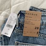PacSun Indigo Blue High Waisted Mom Jeans Photo 3