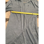 Tahari  Womans Hooded Cardigan Sweater Small 100%‎ Linen Long Line Open Front Photo 6