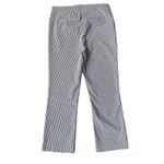 Crosby women's size 4 light blue and white striped ribbed cropped pull Photo 2