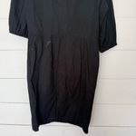 Woven by Synergy Women’s XL Black Minimalist Dress Organic Cotton Sustainable Photo 5