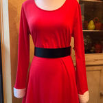 Red Santa Dress with Hat Size XL Photo 0