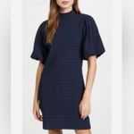 Scotch & Soda Voluminous Sleeved Minidress in Night Blue Size Medium Photo 12