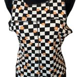 Rue 21 () Checkered Floral Tank Top: Size XL Photo 0