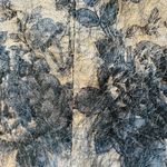 Vintage 90’s Rare Mesmerize Fuzzy Long Eyelash Zip Front Crop Top/Jacket, Sz S Blue Photo 10