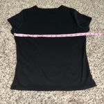 Orange Kiss  large‎ black bear embroidered tee Photo 2