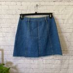 NWT Harper Francesca’s Button Front Jean Skirt Size M Photo 4