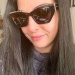 Burberry Authentic  52 Butterfly acetate plaid logo Sunglasses Photo 1