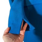 Nina McLemore Blue Button Front Jacket 100% Wool Women Sz 0 Photo 1