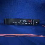 RLX Ralph Lauren Shirt Womens Medium Blue Pink Striped Golf Polo Casual Preppy Photo 5