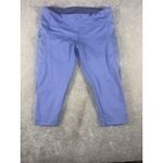 Lululemon Cut The Crop Leggings Lullaby W6B78S Low Rise 17" Women's Size 10 Photo 1