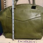 Botkier  Olive Pebbled Leather Satchel/Bag Photo 8
