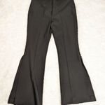 Sharagano Y2K Vintage Split Leg Flare Pants Black Size Large Photo 8