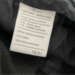 Kancan Bootcut Flare Black Denim Jeans Sz 31 Split Hem Photo 11