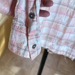 Beach Lunch Lounge Womens Mia Pucker Plaid Round Neck Tunic Top Size Small Photo 10