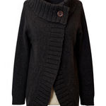 Rubbish  Y2K open front top button cowl neck cardigan Photo 0