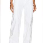 Hudson Jeans High Rise Wide Leg Cargo in White. Size 25 Photo 2