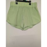 Halara  High Waisted Dolphin Hem Casual Shorts 2" Green Size Small NWT Photo 3