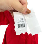 Derek Lam 10‎ Crosby Poplin Off Shoulder Cold Shoulder Mini Dress Red Size 4 Photo 12