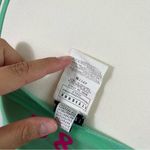 Dolce & Gabbana Vintage Y2K ‎ Teal Hot Pink Monogram Tank Top Side Tie Womens S Photo 6