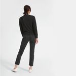 Everlane Donnegal Cashmere Shrunken Sweatshirt in Charcoal Photo 3