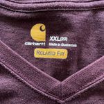 Carhartt VNeck in XXL(20). Burgundy. GUC Photo 1