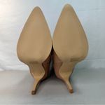 Perphy Nude Slouchy Side Zip Point Toe Stiletto Ankle Boots Size 8 #B1466 Tan Photo 9