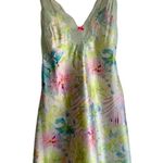 Victoria's Secret Tropical Floral Lace Open Back Lingerie Slip Dress, Small Photo 0