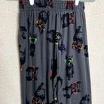 French Bulldog High Waist Graphic Soft Joggers Gray Medium Loungewear PJ Pants Photo 8