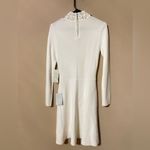 Eliza J  White Long Sleeve Dress with Pearl Detail Photo 13