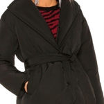 Lovers + Friends NEW  Carla Puffer in Black‎ Size Medium Photo 0