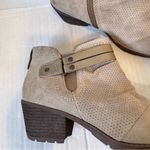 Earth Origins  Tan Suede Leather Ankle Boots Womens 8.5 Fall Classic Casual Photo 8