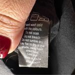 LIONESS  Black Easy Village Long Sleeve Cinched Sides Sweater Dress Photo 8