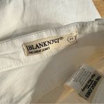 BLANK NYC the Great Jones High Rise Skinny Jeans in White Distressed size 25 Photo 10