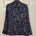 Ralph Lauren Lauren  Floral Satin Single Button Blazer Size 4 Photo 6