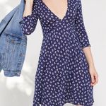 Urban Outfitters Mercer Plunge Mini Dress NWOT Medium Photo 0