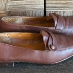 Unisa Women's Brown Leather Loafers Slip-Ons Size 8 Comfortable Classic Photo 2