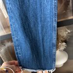 Abercrombie & Fitch Abercrombie Curve Love Jeans 90s slim straight ultra high rise medium wash raw Photo 2