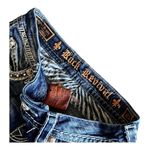 Rock Revival Blue JEAN 25 Fana Mid Rise Straight Stretch Womens Demin Size 2 Photo 7